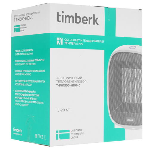 Купить Тепловентилятор Timberk T-FH1500-H10MC  9040265. Характеристики, отзывы и цены в Донецке