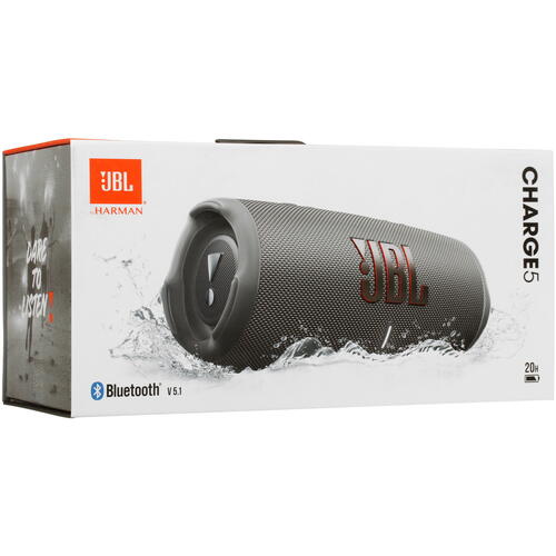 Купить Портативная колонка JBL Charge 5, серый  4776892. Характеристики, отзывы и цены в Донецке