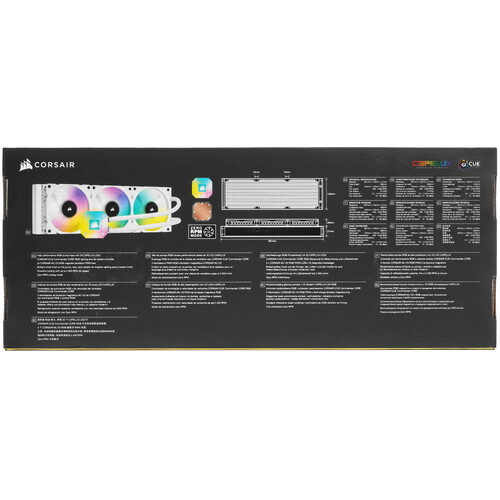 Купить Система охлаждения Corsair iCUE H150i Elite Capellix  белая  5609976. Характеристики, отзывы и цены в Донецке