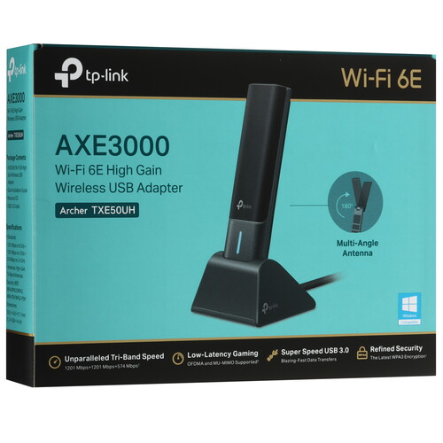 Купить Wi-Fi адаптер TP-LINK Archer TXE50UH  9277494. Характеристики, отзывы и цены в Донецке