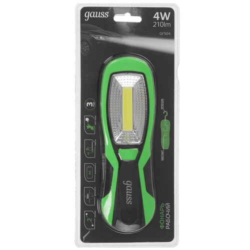 Купить Фонарь Gauss GFL504  Без АКБ  9174959. Характеристики, отзывы и цены в Донецке