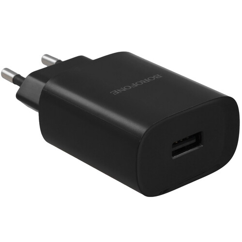 Купить Сетевое зарядное устройство Borofone BN1 Innovative черный  9244338. Характеристики, отзывы и цены в Донецке