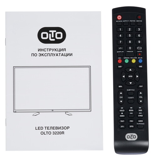 Купить 32" (81 см) Телевизор Olto 3220R черный  1276712. Характеристики, отзывы и цены в Донецке