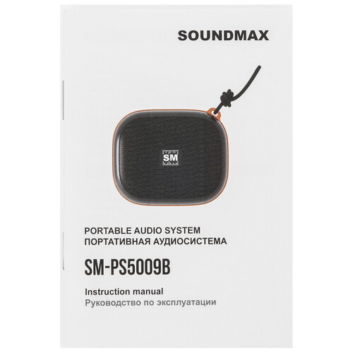 Купить Портативная колонка Soundmax SM-PS5009B, черный  9094731. Характеристики, отзывы и цены в Донецке