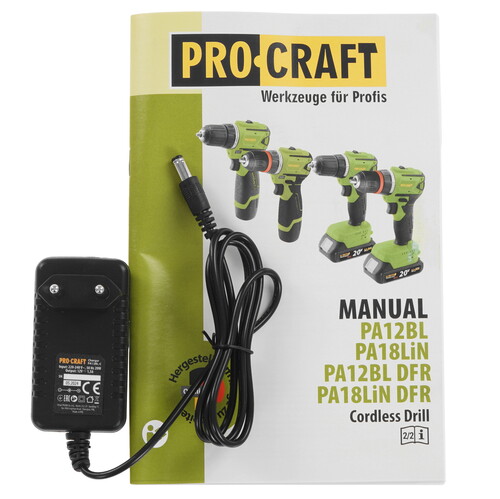 Купить Шуруповерт Procraft PA12BL DFR  9277891. Характеристики, отзывы и цены в Донецке
