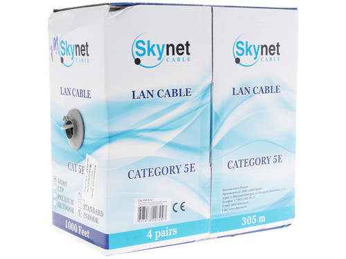 Купить Витая пара SkyNet CSL-FTP-4-CU  1095794. Характеристики, отзывы и цены в Донецке