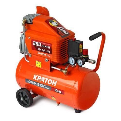 Купить Компрессор поршневой масляный Кратон AC-260-24-DD  1201249. Характеристики, отзывы и цены в Донецке