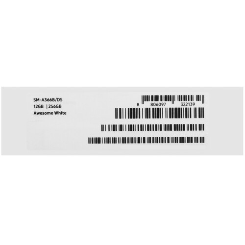 Купить 6.7" Смартфон Samsung Galaxy A36 256 ГБ белый  5636378. Характеристики, отзывы и цены в Донецке