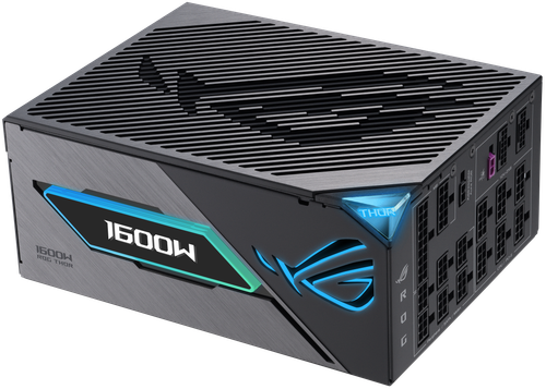 Купить Блок питания ASUS ROG THOR 1600W Titanium III [90YE00V1-B0NA00] черный  5654185. Характеристики, отзывы и цены в Донецке