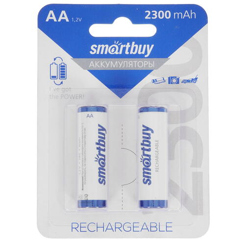Купить Аккумулятор Smartbuy SBBR-2A02BL2300 2300 мА*ч  5336613. Характеристики, отзывы и цены в Донецке