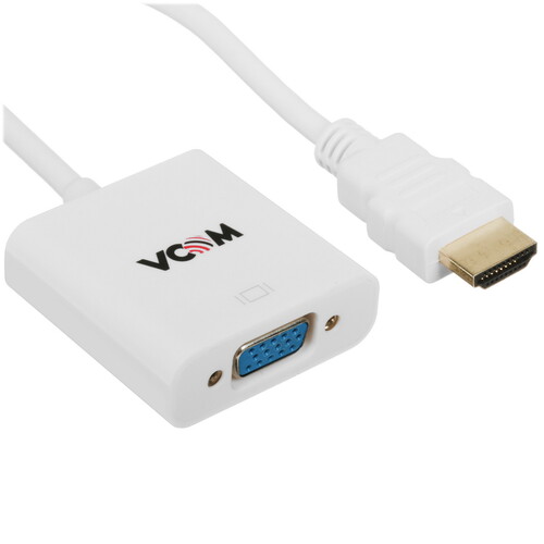 Купить Переходник однонаправленный VCOM HDMI - VGA, 0.2 м  5471571. Характеристики, отзывы и цены в Донецке