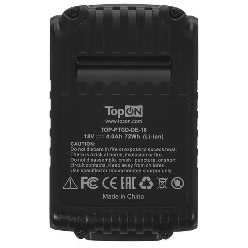 Купить Аккумулятор TopON TOP-PTGD-DE-18  9954091. Характеристики, отзывы и цены в Донецке