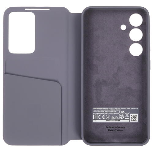 Купить Чехол-книжка  Samsung Smart View Wallet Case для Samsung Galaxy S24 фиолетовый  5459882. Характеристики, отзывы и цены в Донецке