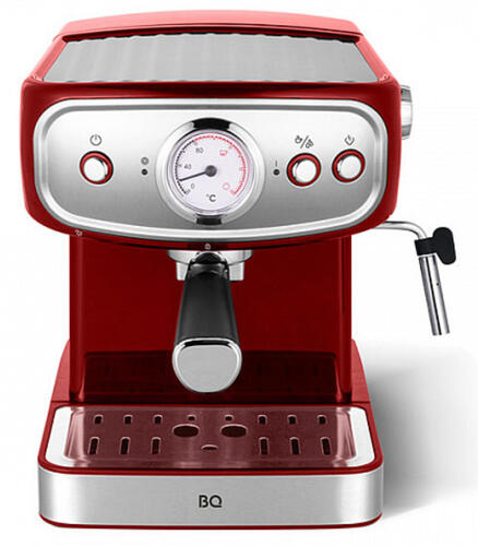 Купить Кофеварка рожковая BQ CM1006 Red-Steel красный  9116149. Характеристики, отзывы и цены в Донецке