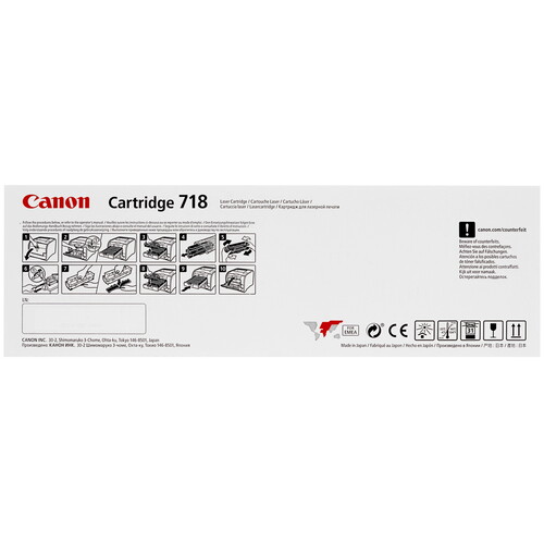 Купить Картридж лазерный Canon 718C голубой  7939495. Характеристики, отзывы и цены в Донецке