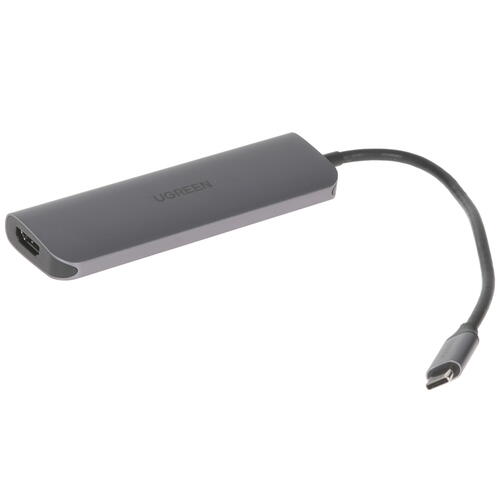 Купить Док-станция Ugreen CM136 серый  4866173. Характеристики, отзывы и цены в Донецке
