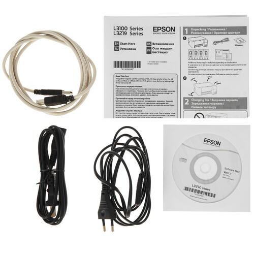 Купить МФУ струйное Epson L3219  5066601. Характеристики, отзывы и цены в Донецке