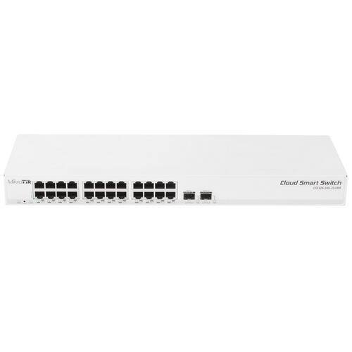Купить Коммутатор MikroTik CSS326-24G-2S+RM  1172369. Характеристики, отзывы и цены в Донецке