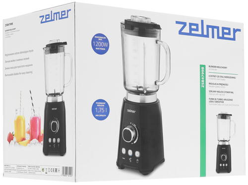 Купить Блендер стационарный Zelmer ZSB4799B черный  5355728. Характеристики, отзывы и цены в Донецке