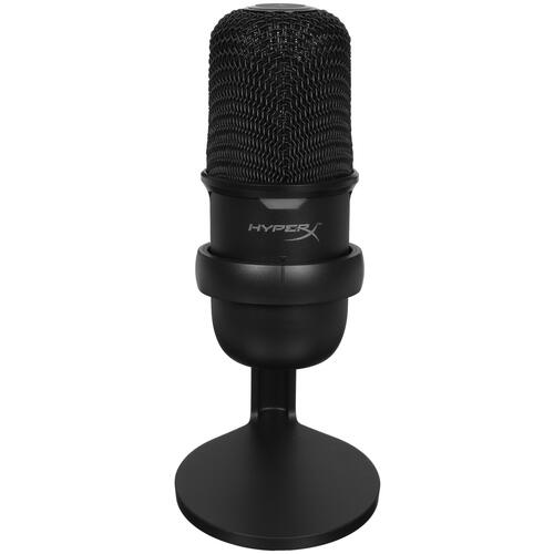 Купить Микрофон HyperX SoloCast черный  5056743. Характеристики, отзывы и цены в Донецке