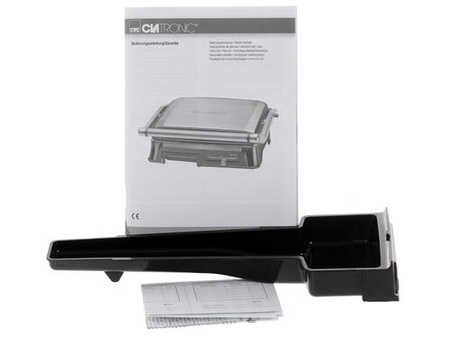 Купить Гриль Clatronic KG 3571 серебристый  1079060. Характеристики, отзывы и цены в Донецке