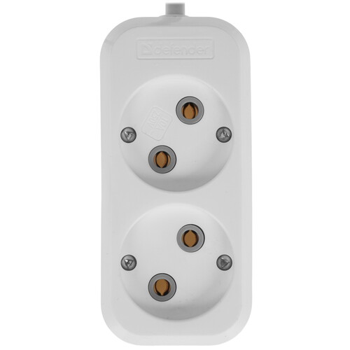 Купить Удлинитель Defender B220 белый  9231120. Характеристики, отзывы и цены в Донецке