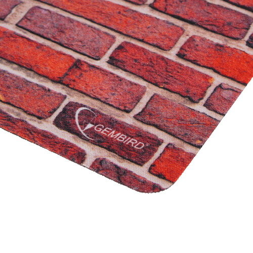 Купить Коврик Gembird MP-BRICKS  коричневый  5309469. Характеристики, отзывы и цены в Донецке
