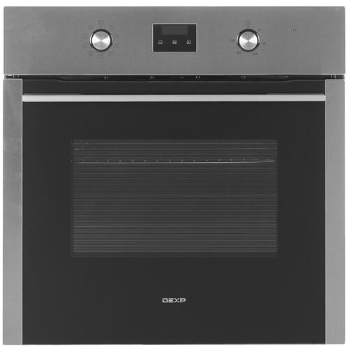 Купить Электрический духовой шкаф DEXP 2M70GDS серебристый  4773007. Характеристики, отзывы и цены в Донецке
