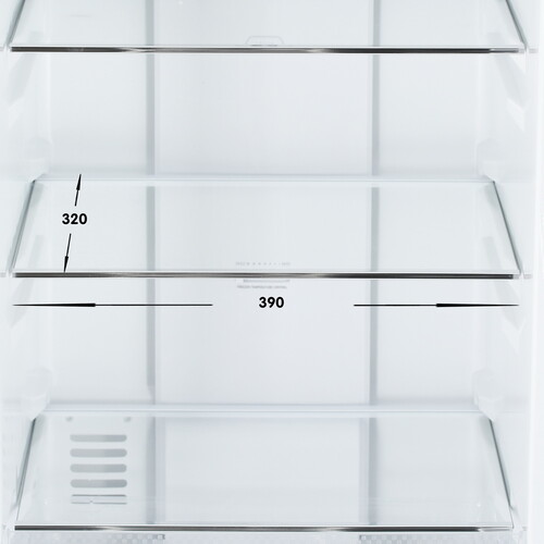 Купить Холодильник с морозильником   KRAFT KF-NF281W белый  9131515. Характеристики, отзывы и цены в Донецке