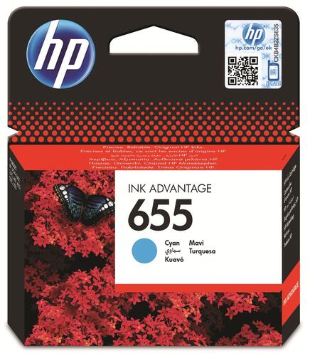 Купить Картридж HP 655 (CZ110AE) голубой  0154933. Характеристики, отзывы и цены в Донецке