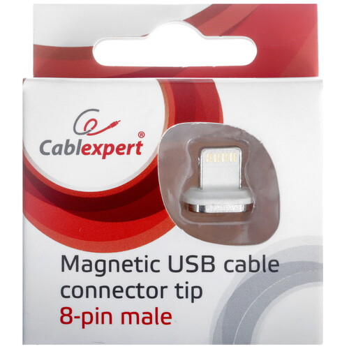 Купить Магнитный коннектор Cablexpert CC-USB2-AMLM-8P белый  5485432. Характеристики, отзывы и цены в Донецке