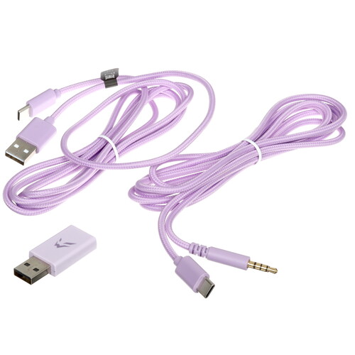 Купить Беспроводные/проводные наушники ARDOR GAMING Temple PRO фиолетовый 2024  9082037. Характеристики, отзывы и цены в Донецке