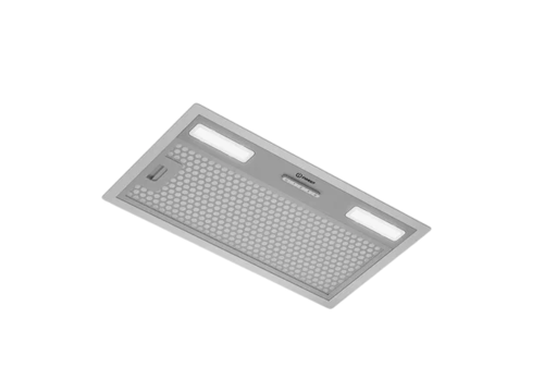 Купить Вытяжка полновстраиваемая Indesit INAE 64LM IX серебристый  9279175. Характеристики, отзывы и цены в Донецке