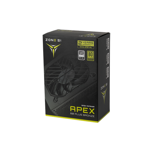 Купить Блок питания ZONE 51 Apex [Z51BRZ800BK] черный  9369559. Характеристики, отзывы и цены в Донецке