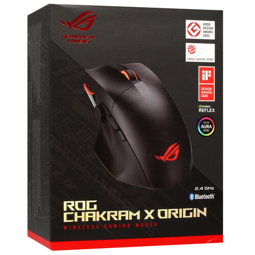 Купить Мышь беспроводная/проводная ASUS ROG Chakram X Origin  5417136. Характеристики, отзывы и цены в Донецке