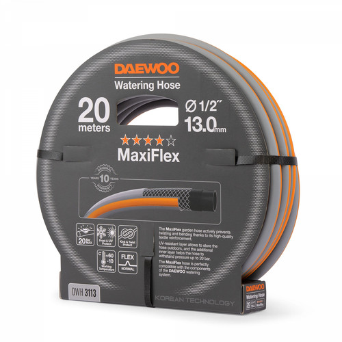 Купить Шланг поливочный Daewoo MaxiFlex DWH 3113  5667172. Характеристики, отзывы и цены в Донецке