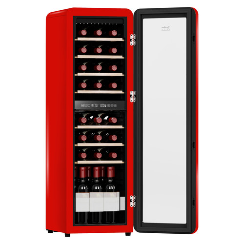 Купить Винный шкаф Tesler CWC-308 красный  9372478. Характеристики, отзывы и цены в Донецке