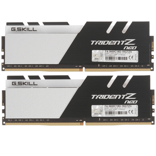 Купить Оперативная память G.Skill Trident Z Neo RGB [F4-3600C18D-16GTZN] 16 ГБ  1651733. Характеристики, отзывы и цены в Донецке