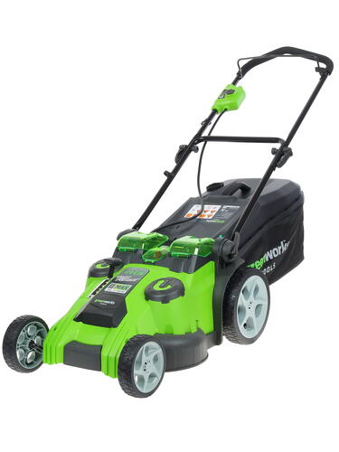 Купить Газонокосилка аккумуляторная GreenWorks  G40LM49DBK4 40V  1132922. Характеристики, отзывы и цены в Донецке