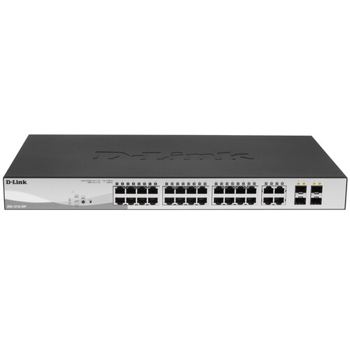 Купить Коммутатор D-Link DGS-1210-28P/FL  9908278. Характеристики, отзывы и цены в Донецке