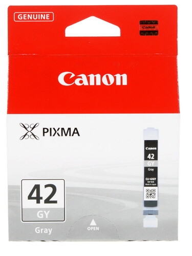 Купить Картридж Canon CLI-42GY серый  0196835. Характеристики, отзывы и цены в Донецке
