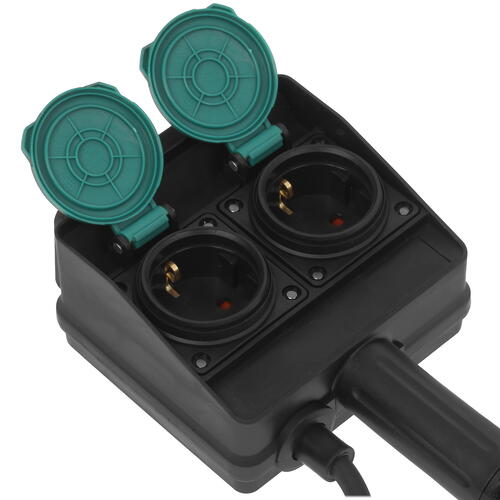Купить Удлинитель силовой FinePower PDS0622 черный  5086470. Характеристики, отзывы и цены в Донецке