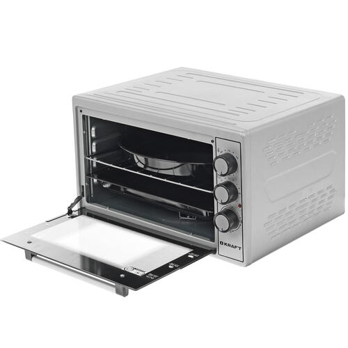 Купить Мини-печь Kraft KF-MO 3801 GR серый  8122015. Характеристики, отзывы и цены в Донецке