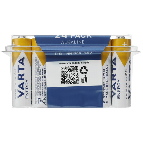 Купить Батарейка Varta Energy AA (LR6/ER14505/FR6/R6P)  5447812. Характеристики, отзывы и цены в Донецке