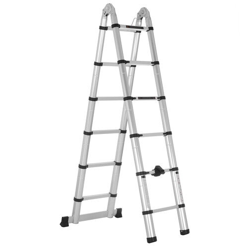 Купить Стремянка двухсекционная FinePower ZJ2060  9154240. Характеристики, отзывы и цены в Донецке