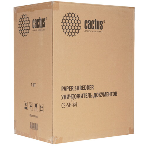 Купить Уничтожитель бумаг Cactus CS-SH-K4  9268145. Характеристики, отзывы и цены в Донецке