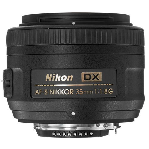 Купить Объектив Nikon NIKKOR AF-S DX 35mm f/1.8 G  5079477. Характеристики, отзывы и цены в Донецке