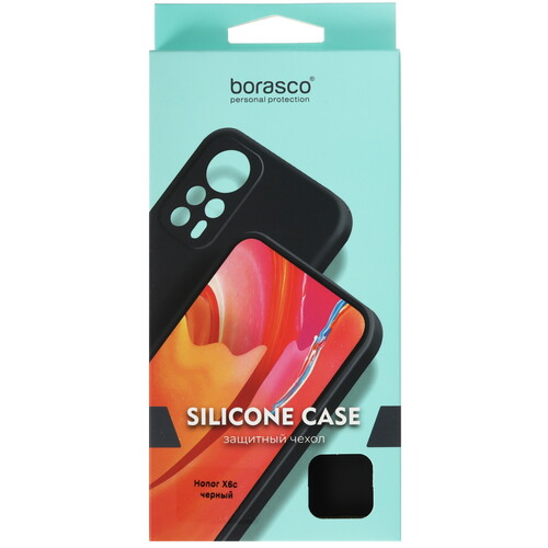 Купить Накладка  BoraSCO для HONOR X6c черный  5632567. Характеристики, отзывы и цены в Донецке