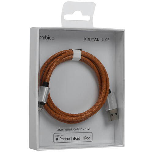 Купить Кабель круглый Rombica Lightning 8-pin MFI - USB 2.0 Type-A оранжевый 1 м  5081229. Характеристики, отзывы и цены в Донецке