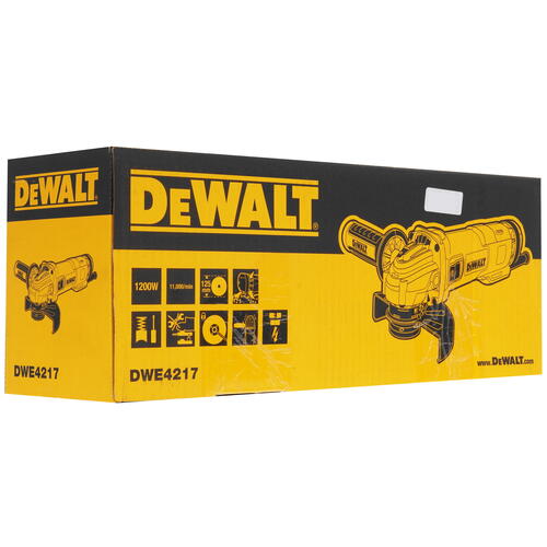 Купить Углошлифовальная машина (УШМ) DeWalt DWE4217  5440974. Характеристики, отзывы и цены в Донецке